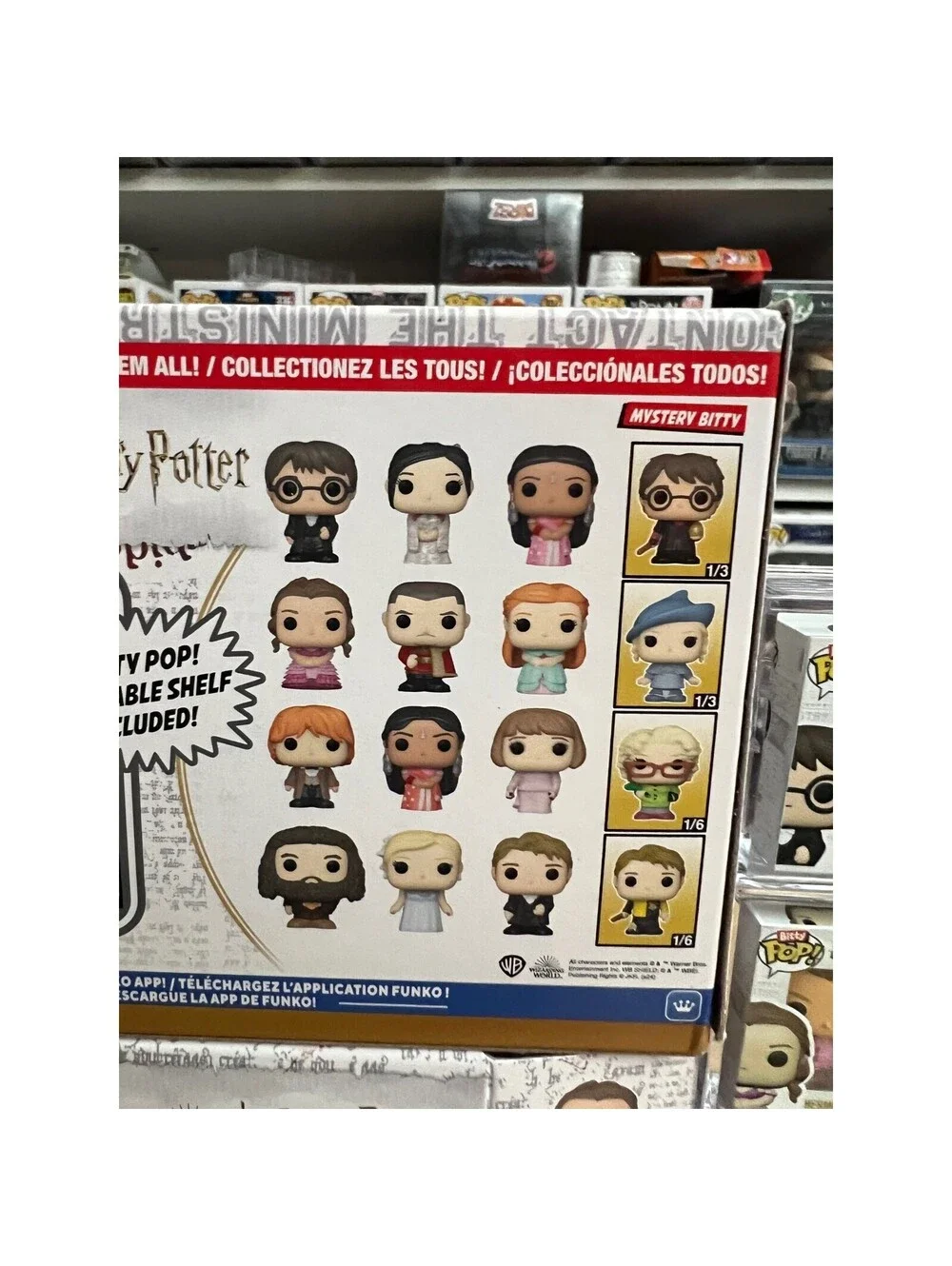 COMPLETE MULTIPACK BITTY SET Harry Potter Goblet Fire Funko Pops W/ ALL 4 CHASES